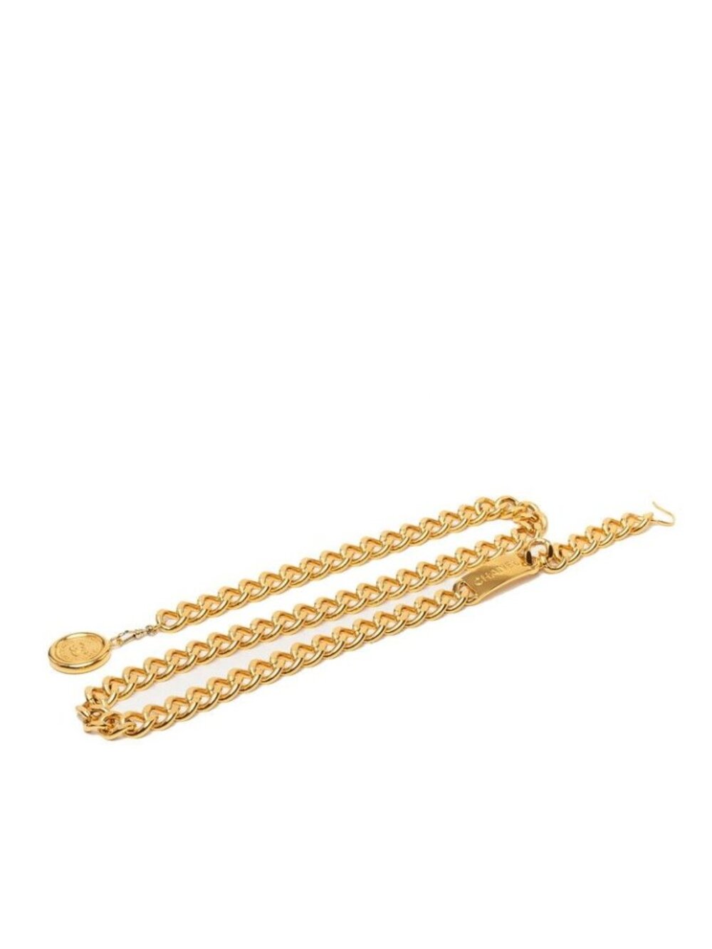 Chanel CC Logo 31 Rue Cambon Chain Belt Gold Plated